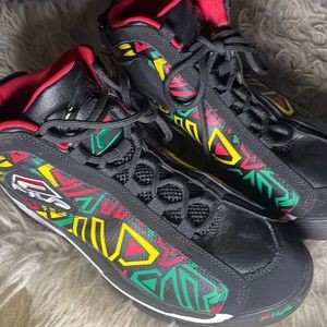 African Print Fila Men’s Size 9.5